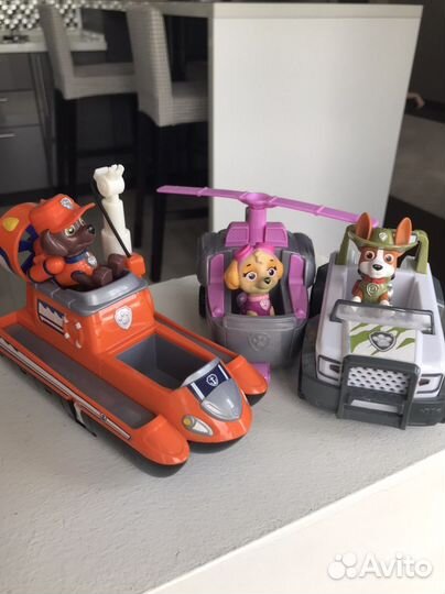 Игрушки щенячий патруль машинки с собаками