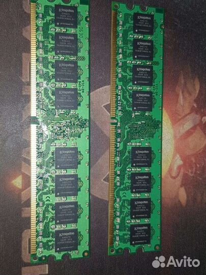 Оперативная память kvr533d2n 4/1G DDR2