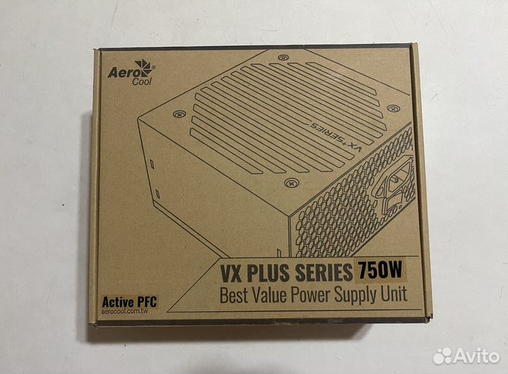 Блок питания 750W Aerocool VX plus 750W