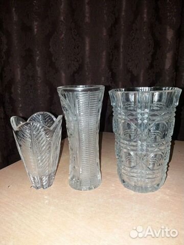Ваза хрусталь