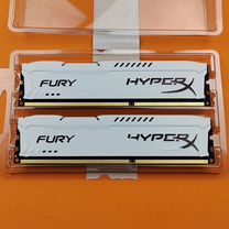 HyperX Fury DDR3 1600 мгц 2*8 гб