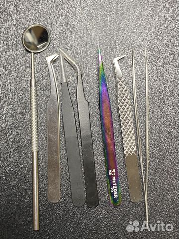 Пинцеты для наращивания ресниц