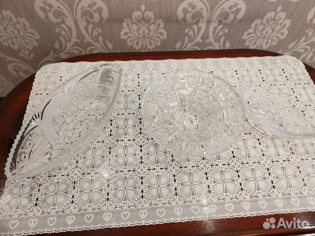 Ваза хрустальная