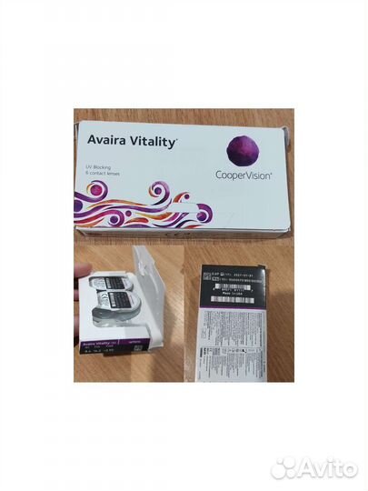 Линзы контактные