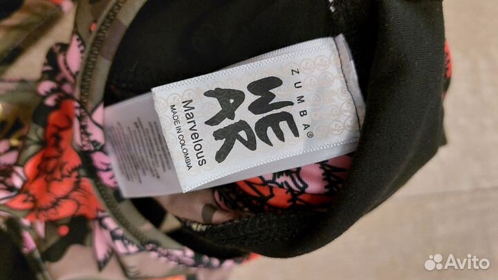 Лосины леггинсы zumba с топом размер M