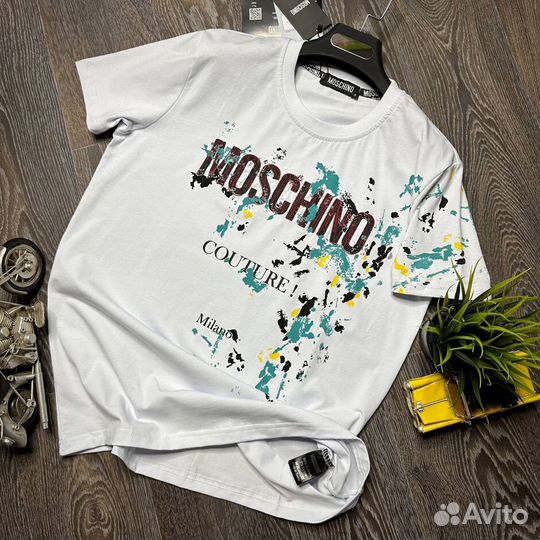 Футболка мужская moschino