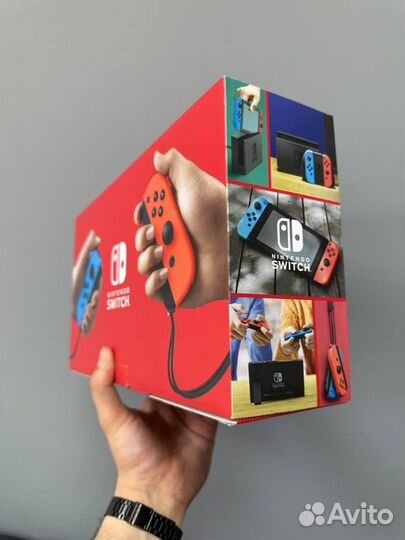 Игровая приставка Nintendo Switch Rev.2 Neon