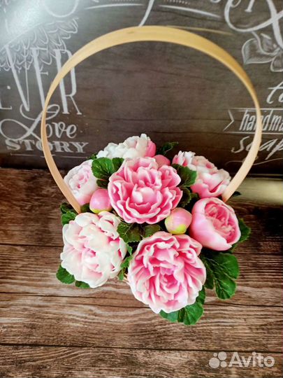 Букеты из мыла ручной работы