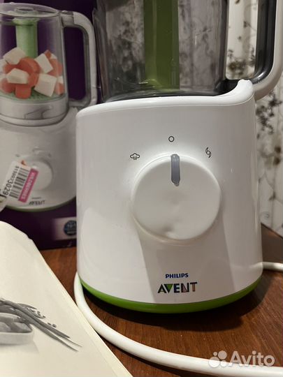 Пароварка-блендер 2 в 1 philips avent