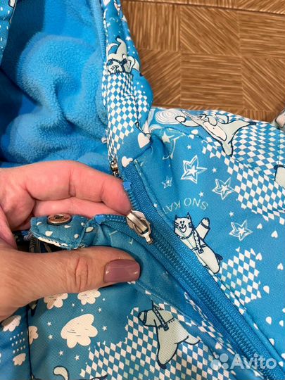 Зимний комбинезон крокид 86 92 для мальчика