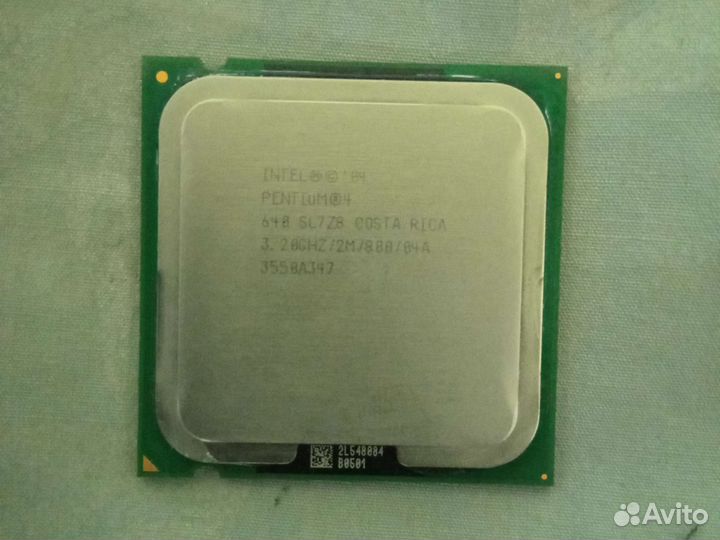 Процессор intel pentium 4