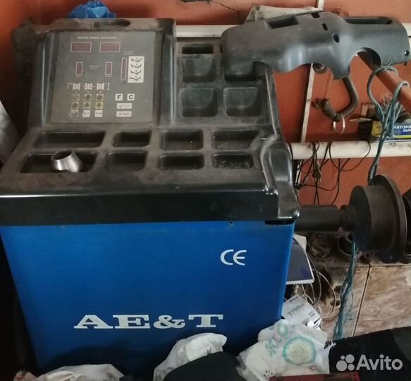 Балансировочный станок на запчасти