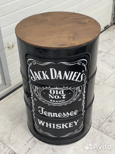 Мебель из бочек в стиле лофт