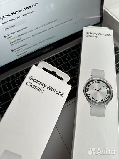 Часы Samsung Galaxy Watch 6 classic 43mm