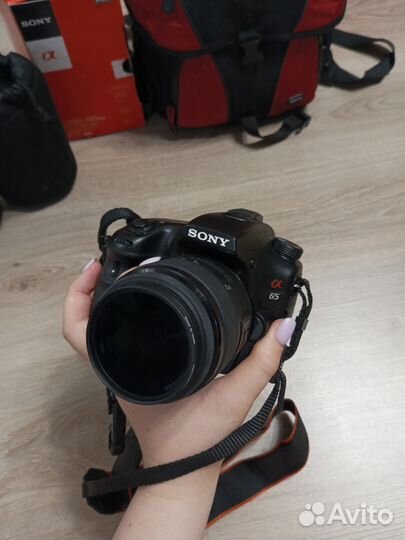 Зеркальный фотоаппарат Sony A65 Alpha + 2 об