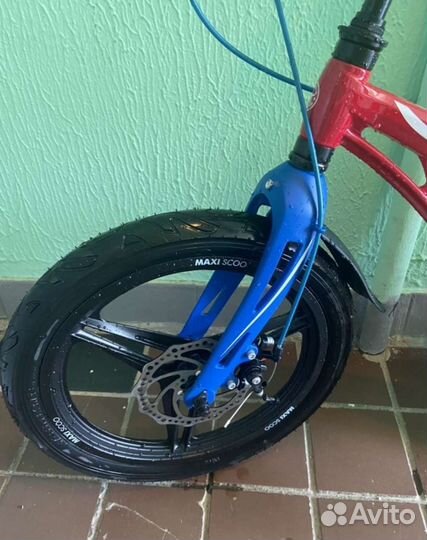 Детский велосипед. Куплен был осенью 2022 года