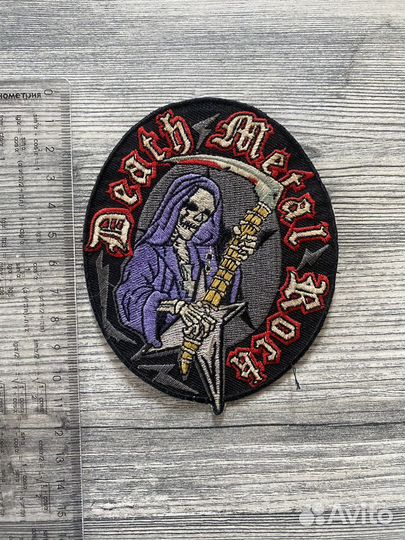 Нашивки метал рок