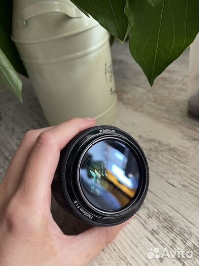 Объектив yongnuo 50mm f1 8
