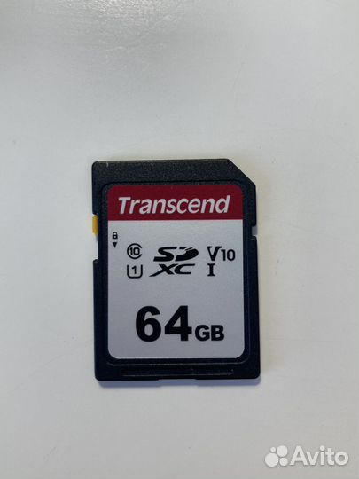 Карта памяти sdhc Transcend