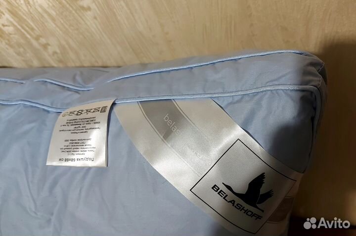 Новая подушка belashoff пуховая Люкс с бортиком 68