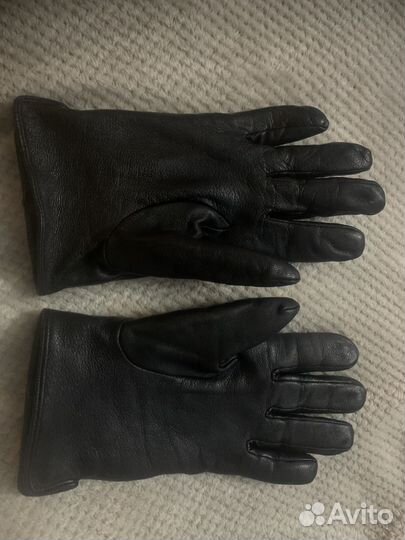 Мужские кожаные перчатки 9 размер