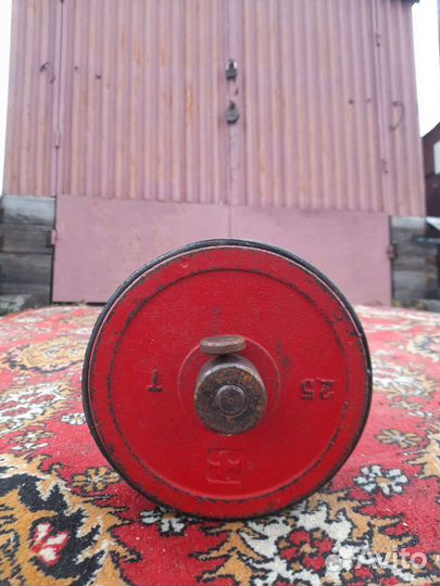 Штанга 30 кг, прямой гриф