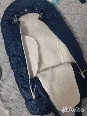 Конверт с овечьей шерстью