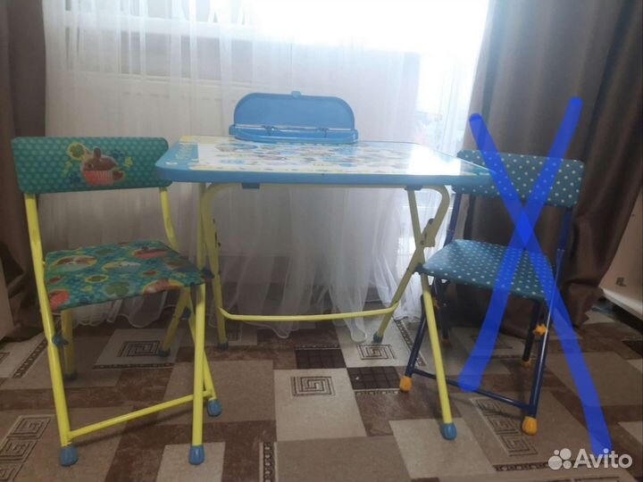 Детский стол со стулом Nika