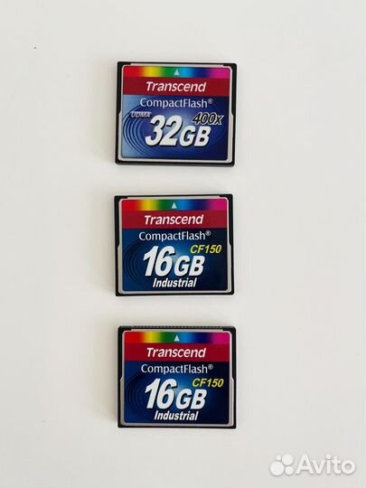 Флешки Transcend CompactFlash 4-8-16-32 GB