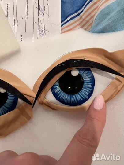 Глаза для ростовой куклы