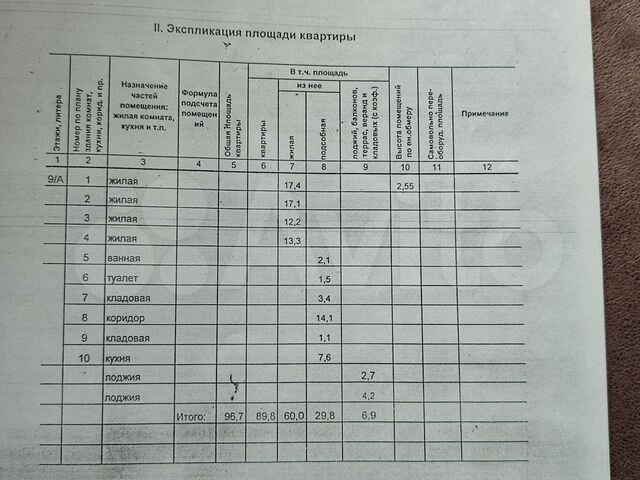 4-к. квартира, 96,7 м², 9/10 эт.