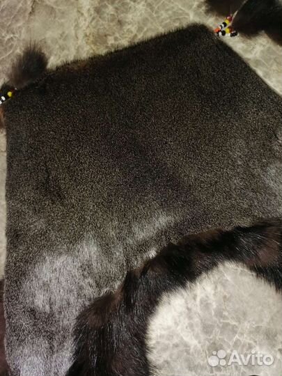 Шапка Малахай из нерпы, чернобурки и соболя, новая