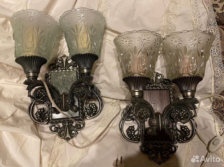 Люстра и торшер