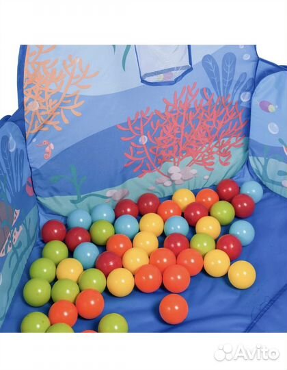 Сухой бассейн с шариками