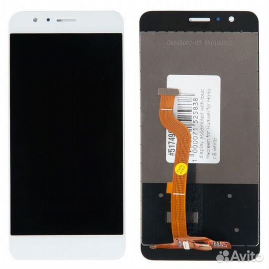 Дисплей Айсотка для Huawei Honor 8 белый