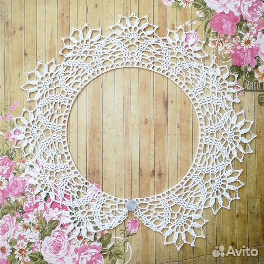 Вязаные воротнички