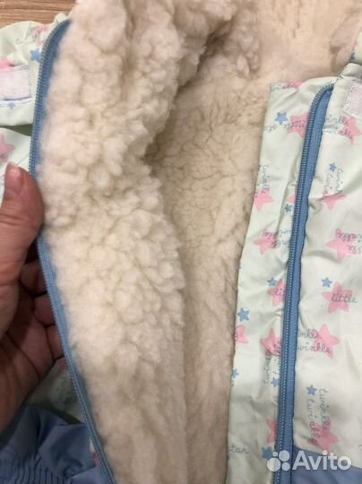 Комбинезон трансформер зимний с рождения до года