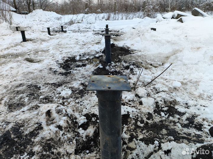 Винтовые сваи / Фундамент под ключ