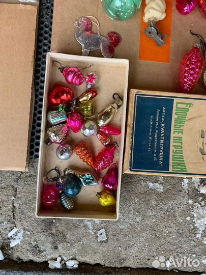 Елочные игрушки СССР