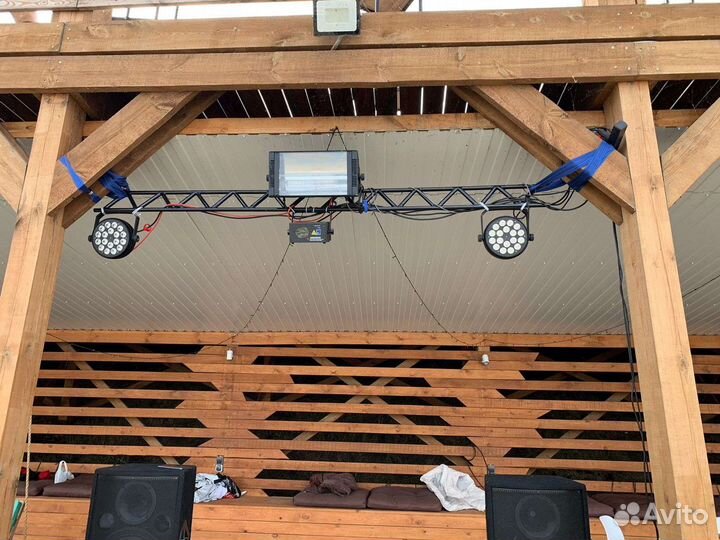 Аренда колонок, светооборудования и шоу эффектов