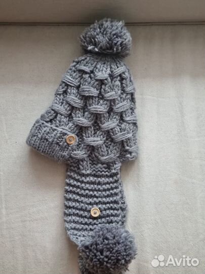 Шапки на девочку 54-56 см