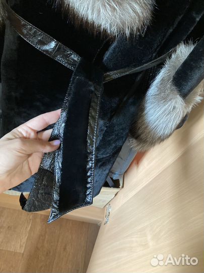 Шуба натуральная мутон