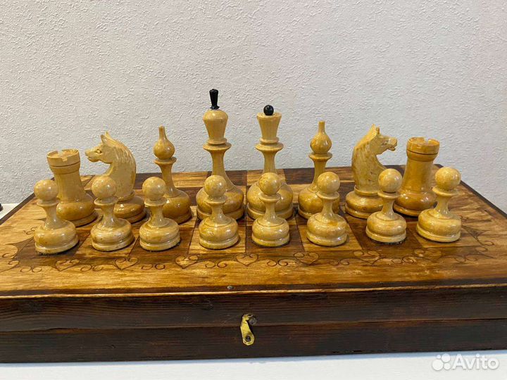 Шахматы Гросмейстерские СССР. Утяжеленные. Дерево