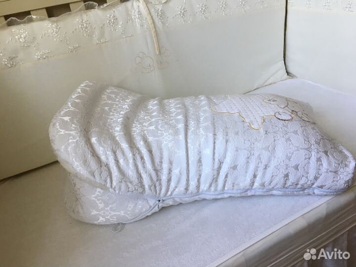 Меховой конверт комплект на выписку