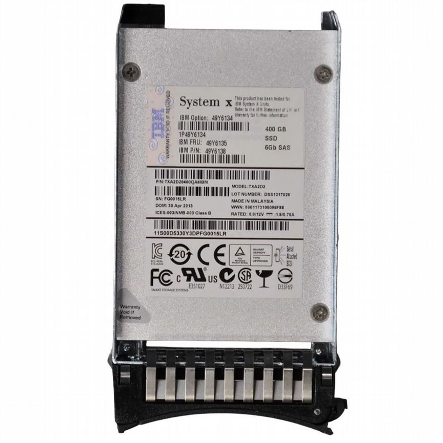 [49Y6138] Жесткий Диск Ibm 400gb Sas 2,5" Ssd 49y6138