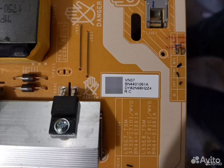 Разбор Samsung UE50TU8500U