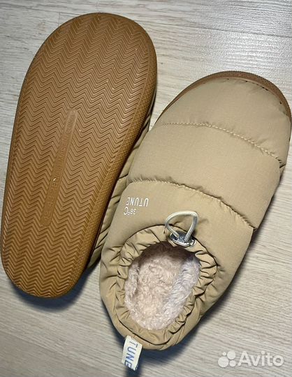 Босоногие ботинки-тапочки тёплые