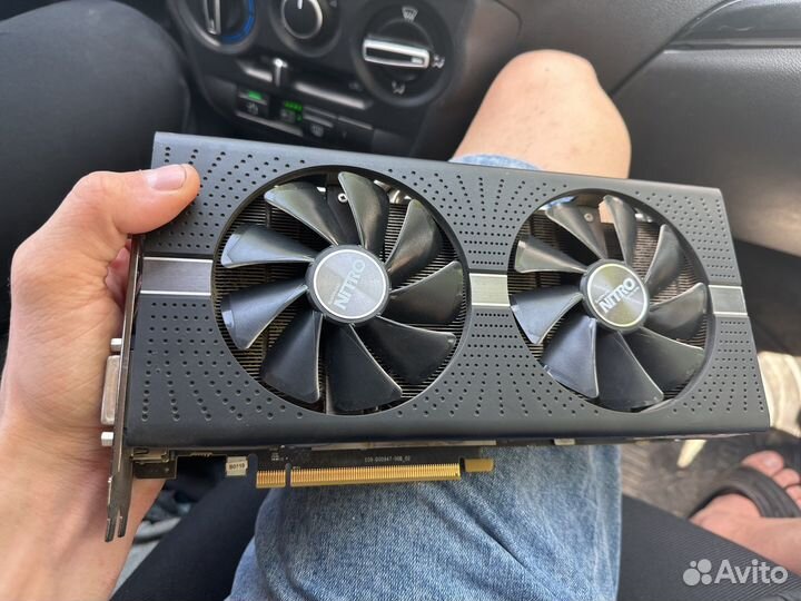 Видеокарта Raddeon RX 580 nitro 8GB