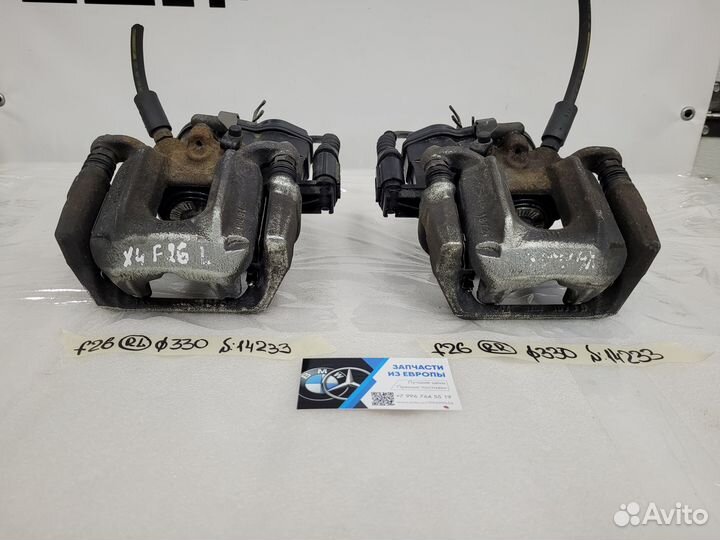 Задний тормозной суппорт BMW X3 F25 X4 F26