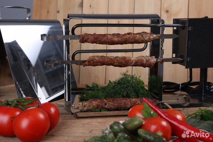 Электрошашлычница Элвин новая